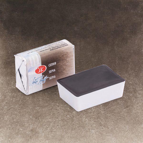 Акварель Белые ночи кювета 2,5 мл Сепия