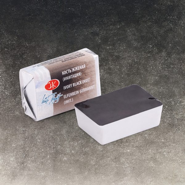 Акварель Белые ночи кювета 2,5 мл Кость жженая (имитация)