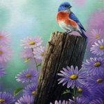 Живопись по номерам "Среди цветов", 40х50