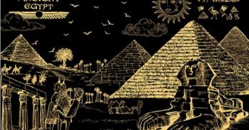 Скретч-картина "Египет", 40х28,5