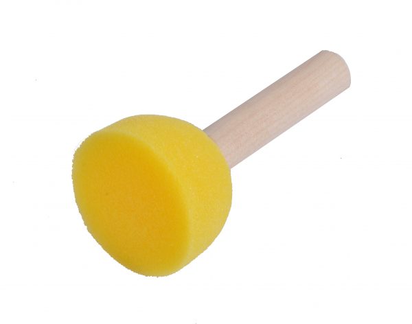 Кисть круглая, поролон, 50мм.