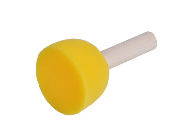 Кисть круглая, поролон, 40мм.