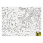 Холст на картоне с контуром, DK13705-M, 30х40см