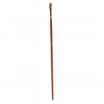 Кисть имитация колонка плоская, длинная ручка №6