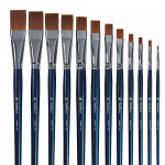 Кисть из нейлона "Байкал" плоская, №14