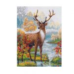 Алмазная мозаика "Олень", 30х40см.