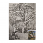 Холст на картоне с контуром, DK13705-N, 30х40см