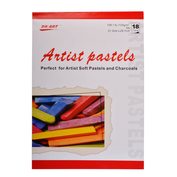 Альбом для пастели "DK-Art", А4, 120г/м2, 18 листов.