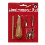 Нож для макетирования, 5 лезвий.