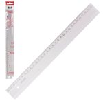 Линейка 30см, пластик.