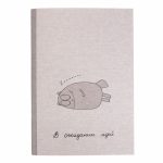 Блокнот-мотиватор "Бобер в ожидании идей" А5, 24 листа.