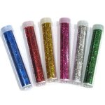 Блестки MAZARI в пластиковой тубе Золото, 0.2мм, 4ml.