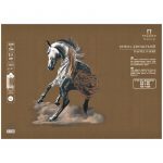 Бумага для пастелей Palazzo 350х500 "Аshes" (коричневый), 160г/м2.