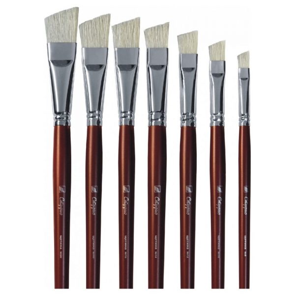 Кисть из щетины со скосом №6 "Студио"