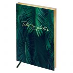 Записная книжка "Vision. Palm leaves" A5, кожзам, 80 листов.