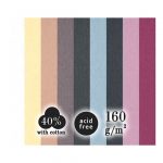 Альбом для пастелей Palazzo "Aquamarinе" 54 листа, 9 цветов, 360х480, 160/м2.