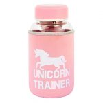 Бутылка для воды в чехле "Единорог", 330мл.