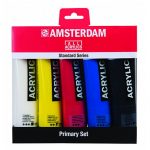 Набор акриловых красок Amsterdam Standart 5 цветов, 120мл.