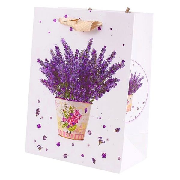 Пакет подарочный "Букет", 12х16см.