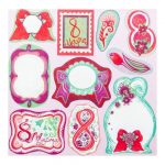 Бумага для скрапбукинга Decola "8 марта", 15х15см.