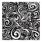 Бумага для скрапбукинга Decola "Абстрактный мотив №11", 15х15см