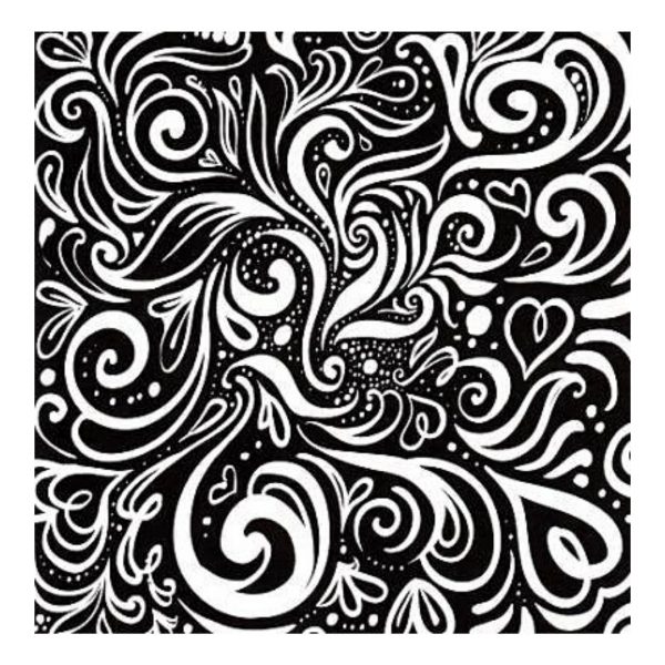 Бумага для скрапбукинга Decola "Абстрактный мотив №11", 15х15см