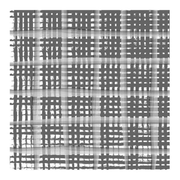 Бумага для скрапбукинга Decola "Абстрактный мотив №13", 15х15см.