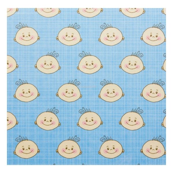 Бумага для скрапбукинга Decola "Малыш №7", 15х15см.