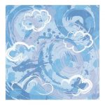 Бумага для скрапбукинга Decola "Морская тема №10", 15х15см.