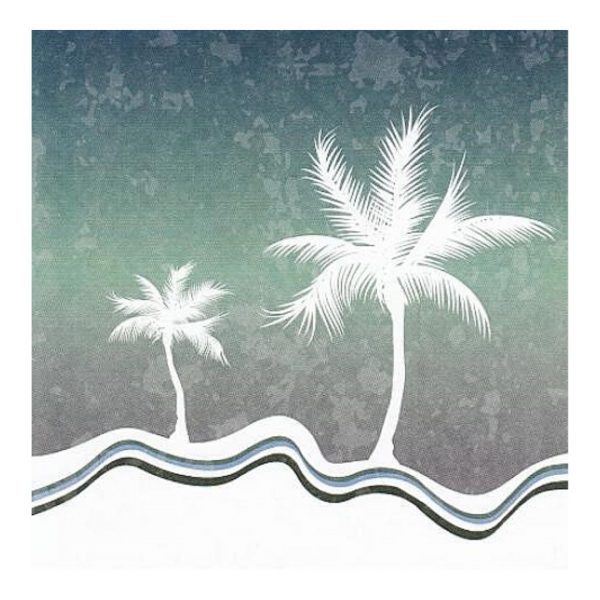 Бумага для скрапбукинга Decola "Морская тема №1", 15х15см.