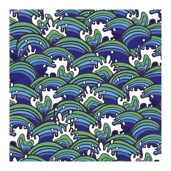 Бумага для скрапбукинга Decola "Морская тема №15", 15х15см.