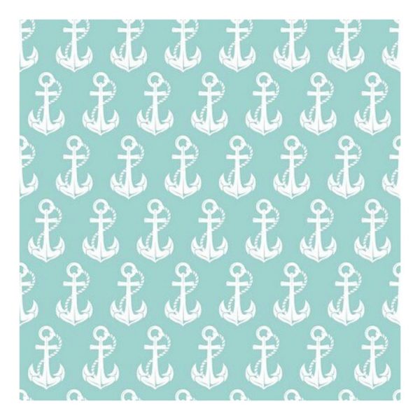 Бумага для скрапбукинга Decola "Морская тема №5", 15х15см.