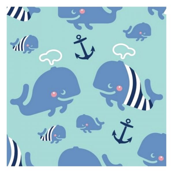 Бумага для скрапбукинга Decola "Морская тема №6", 15х15см.