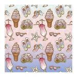 Бумага для скрапбукинга Decola "Морская тема №8", 15х15см.