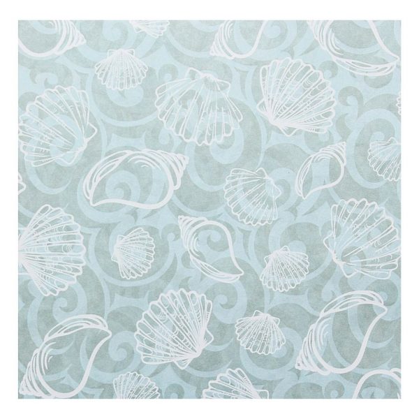 Бумага для скрапбукинга Decola "Морская тема №9", 15х15см.