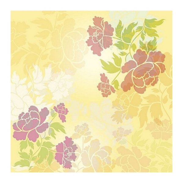 Бумага для скрапбукинга Decola "Романтика №2", 15х15см.