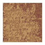 Бумага для скрапбукинга Decola "Винтаж 13", 15х15см.