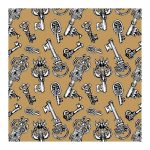 Бумага для скрапбукинга Decola "Винтаж 7", 15х15см.