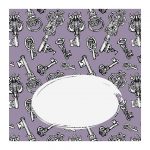 Бумага для скрапбукинга Decola "Винтаж 9", 15х15см.