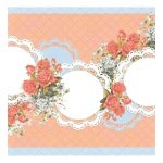 Бумага для скрапбукинга Decola "Яркий мотив №13", 15х15см.