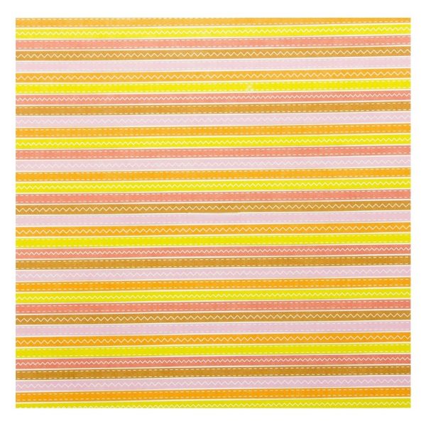 Бумага для скрапбукинга Decola "Яркий мотив №4", 15х15см.