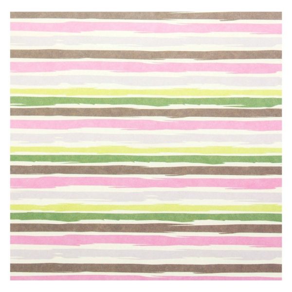 Бумага для скрапбукинга Decola "Яркий мотив №6", 15х15см.