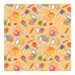 Бумага для скрапбукинга Decola "Яркий мотив №12", 15х15см.