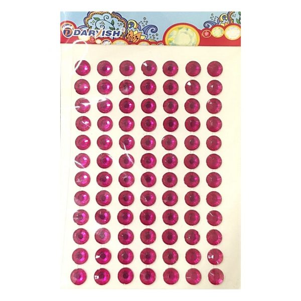Стразы-наклейки Darvish Лиловый, 84шт.