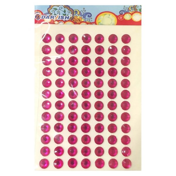 Стразы-наклейки Darvish Лиловый светлый, 84шт.