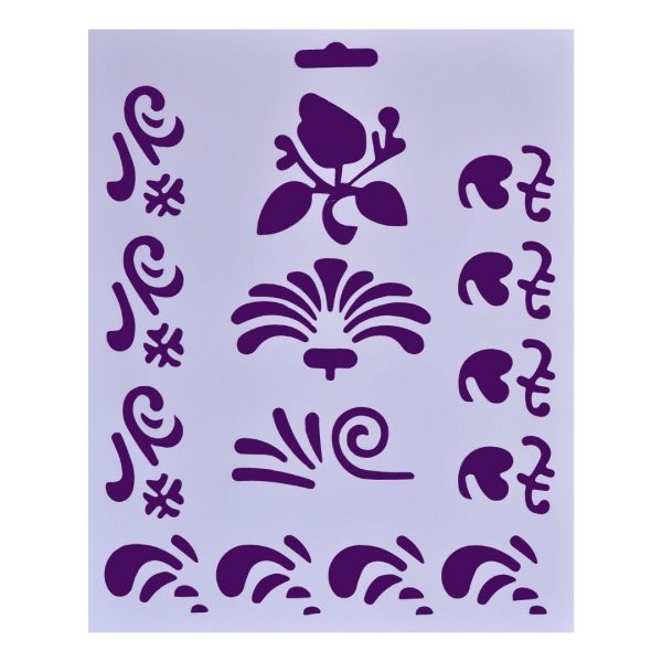 Трафарет пластиковый "Свадьба", 25,5х20,5см.