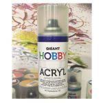 Ghiant Акриловая краска в аэрозоле Hobby, 150 мл, французский голубой