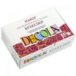 Набор "Кракелюр" Decola: лак, глянцевый акрил 4х20мл.