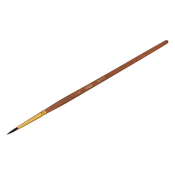 Кисть белка Гамма, круглая №03