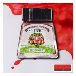 Тушь Winsor&Newton для рисования, алый, стекл. флакон 14мл